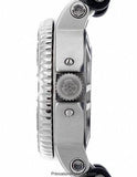 Ladies Rubber Strap Critical Mass by Reactor - Silver/White  Dial - Day/Date - 77802B