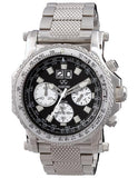 Reactor Valkyrie Mens Flight Chronograph - Black Dial - White Subdials - Date - 81001