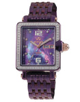 Reactor Ladies Trinity Watch - Sangria Stainless Steel - MOP -Swarovski Crystals - 86914