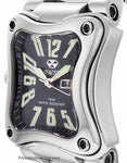 Reactor Flux Ladies' - Black Mother of Pearl  - Stainless Steel - Day/Date - 88001A