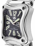 Reactor Flux Ladies' - Black Mother of Pearl  - Stainless Steel - Day/Date - 88001A