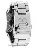 Reactor Flux Ladies' - Black Mother of Pearl  - Stainless Steel - Day/Date - 88001C