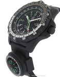 Luminox Mens Recon Navy SPC - Black&#44; Green & White Dial - PU Strap with Compass - 8832.MIA_6674df1c-2ac4-4951-919d-069307239979