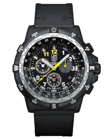 Luminox Mens Recon Team Leader Chrono - Black Strap - Date - Grey Strap - 8842.MI.SET