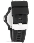 Luminox Mens Black Ops Carbon Watch - Black Case & Rubber Strap - Red Accents - 8882C