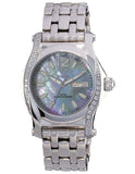 Reactor Womens Curie Watch - Stainless - Swarovski - Bracelet - Day/Date - MOP - 90917