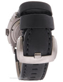 Luminox Mens P-38 Lightning Automatic - Stainless - Black Dial & Strap - Date - 9401C