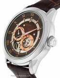 Bulova Mens BVA Series Automatic - Espresso Dial - Subdials - Leather Strap - 96A120A