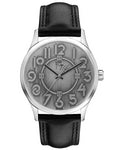 Bulova Frank Lloyd Wright Exhibition Watch - Silver/Grey Dial - Leather Strap - 96A147_5051dfdb-3001-4804-bc04-d1bf1a822e4d