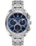 Bulova Mens Chronograph Curv - Stainless Steel - Bracelet - Blue Dial - 30m - 96A185_4d142979-0b3e-4b6c-928a-91d06d0e57ec