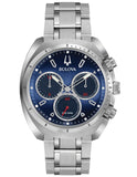 Bulova Mens Chronograph Curv - Stainless Steel - Bracelet - Blue Dial - 30m - 96A185_4d142979-0b3e-4b6c-928a-91d06d0e57ec