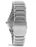 Bulova Mens Dress Watch - Silver/White Sunburst Dial - Stainless Steel - 96B015B