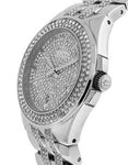 Bulova Mens Crystal Dress Watch - Stainless Steel Case - European Crystals - 96B235A