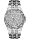 Bulova Mens Crystal Dress Watch - Stainless Steel Case - European Crystals - 96B235