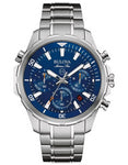 Bulova Mens Marine Star Chronograph - Stainless - Blue Dial - Bracelet - Date - 96B256