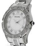 Ladies Bulova Crystal Sport Watch - White Mother of Pearl - Stainless Steel - 96L116A_2bb6dd7e-c2b8-427e-bfdd-c44e3993d1fa