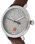 Bulova Ladies Frank Lloyd Wright SC Johnson Building Watch - Brown Leather - 96L211A