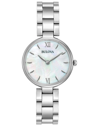 Bulova Womens Classic Watch- Stainless Steel - Bracelet - MOP Dial - 30m - 96L229_f28f6f7e-1126-43b0-9049-90e8eafa2fc8