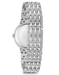 Bulova Womens Swarovski Crystal Watch - White MOP Dial - 30m - 96L242B