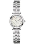 Bulova Womens Diamond Dress Watch - Mother of Pearl - Stainless Steel Bracelet - 96P167