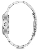 Bulova Womens Diamond Automatic - White Open Heart MOP Dial - Bracelet - 96P181A