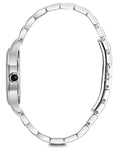 Bulova Womens Diamond Heart Watch - White MOP Dial - Stainless Steel Bracelet - 96P182A