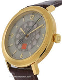 Bulova Ladies Frank Lloyd Wright SC Johnson Building Watch - Gold-Tone - Leather - 97A117A