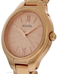 Bulova Ladies Classic Dress Watch - Rose Dial - Rose Gold-Tone Finish Bracelet - 97L151A_c46ad47d-422b-4ebf-9571-68227e44e141