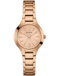 Bulova Ladies Classic Dress Watch - Rose Dial - Rose Gold-Tone Finish Bracelet - 97L151