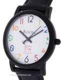 Bulova Frank Lloyd Wright Exhibition Watch - Midsize - Black Leather Strap - 98A103A_263b3759-d218-4e4c-9a56-0f8257469fc4