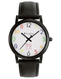 Bulova Frank Lloyd Wright Exhibition Watch - Midsize - Black Leather Strap - 98A103_5d51c973-1965-4504-be2c-83ba8331a1e7