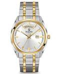 Bulova Mens Classic Watch - Stainless & Gold-Tone Case & Bracelet - Day & Date - 98C127_ddfb3dfe-36b2-4f87-a45a-98645317a9e9