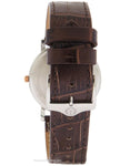 Bulova Mens Rose Gold & Brown Leather Mens Watch - White Dial - Date - 98H51C_c8f2aaf3-ebdc-4544-907d-a233f2fe1e8a