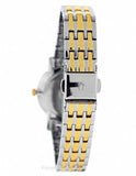 Bulova Ladies Diamonds Dress - Two-Tone Case and Bracelet - Silver Dial - 27mm - 98P115B