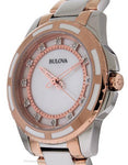 Bulova Diamond Ladies Watch - Mother-of-Pearl - Stainless and Rose Gold-Tone - 98P134A_819f759e-e757-4513-a065-36c9efe85bca