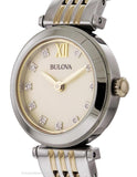 Bulova Womens Diamond Dress Watch - Mother of Pearl - Two-Tone Bracelet - 98P154A_1cfd78da-b389-4377-8c9a-1fe474b200fd