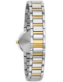 Bulova Womens Diamond Watch - Blue Mother of Pearl Dial - Two-Tone Bracelet - 98P157B