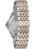 Bulova Womens Diamond Watch - White MOP Dial - Stainless - Two-Tone - Bracelet - 98P162B