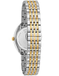 Bulova Womens Diamond Watch - Stainless Steel - Two-Tone - Bracelet - 30m - 98R229B