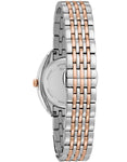 Bulova Womens Diamond Dress Watch - Brown Dial - Two-Tone - Bracelet - 30m - 98R230B_053f7044-12a8-4119-bb88-32e4abc95513