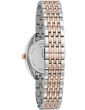 Bulova Womens Diamond Dress Watch - Brown Dial - Two-Tone - Bracelet - 30m - 98R230B_053f7044-12a8-4119-bb88-32e4abc95513