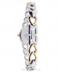 Ladies Bracelet Bulova Dress Watch - Stainless & Gold Tone - White Dial - 98V02A