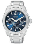 Citizen Quartz Multifunction Mens Watch - Blue Dial - Steel Case and Bracelet - AG8300-52L_7b619bb9-cd2b-42ec-b4e3-b8ead0860923