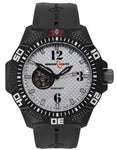 ArmourLite Caliber Series Automatic - White Textured Dial - NBR Strap - AL1212_b1a0139d-c8be-4e92-b809-d6eaf91deaaf