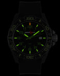 ArmourLite Operator Series Mens Watch - Carbon Fiber Case - Dive Bezel - Green - AL1503A