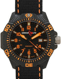 ArmourLite Caliber Series - Orange Accents - Nylon Strap - Tritium - Date - 200m - AL602_4eb45d9b-ab51-4b59-bcfb-de34f88fb60e