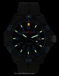 ArmourLite Caliber Series - Blue Accent - NB Rubber - Tritium - Date - 200m - AL611A