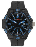 ArmourLite Caliber Series - Blue Accent - NB Rubber - Tritium - Date - 200m - AL611