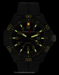 ArmourLite Caliber Series - Yellow Accents - NB Rubber  - Tritium - Date - 200m - AL614A