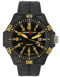 ArmourLite Caliber Series - Yellow Accents - NB Rubber  - Tritium - Date - 200m - AL614